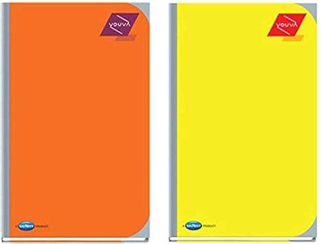Navneet Youva 3Q Register Notebook(216 Pgs) 21x33 cm Pack of 6 : Amazon ...