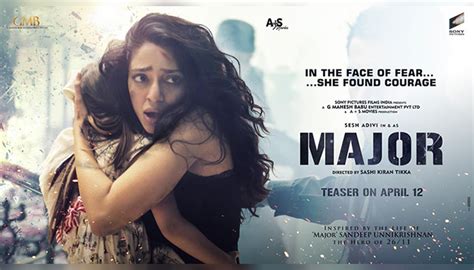 Makers of 'Major' Reveal the First Look of Sobhita Dhulipala as the NRI ...