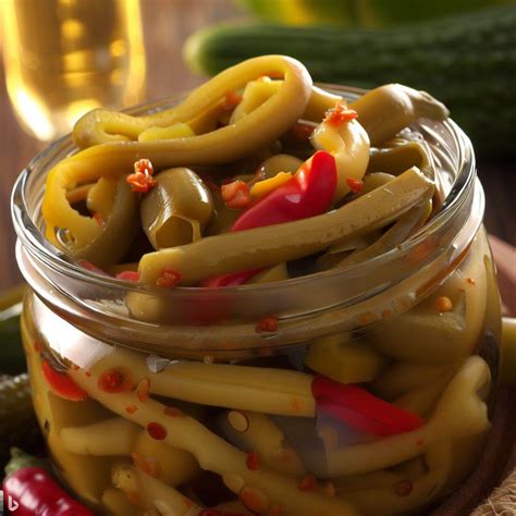 Quick Pickled Pepperoncini