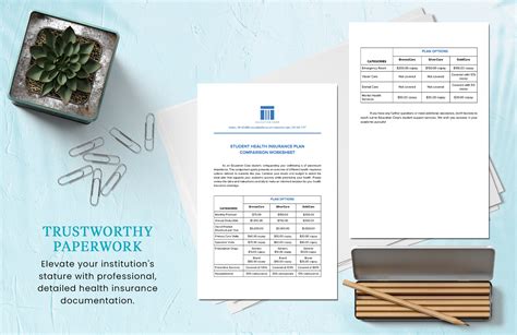 Image result for Insurance Comparison Chart Template