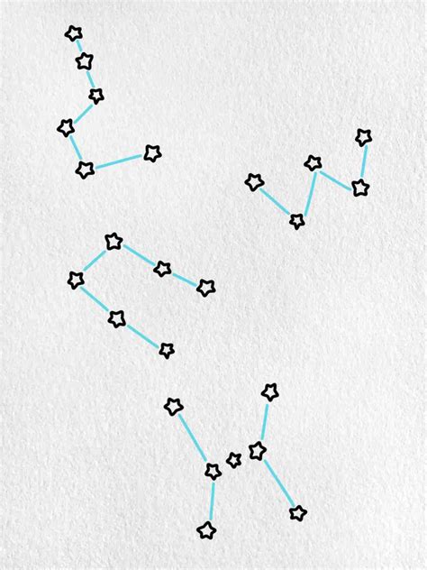 Constellation Drawing (easy) - HelloArtsy