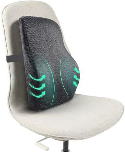 Sleepsia Lumbar Support Memory Foam Orthopedic Back Cushion – Back Rest ...