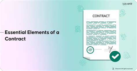 Image result for Contract Elements