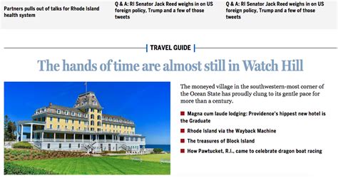 Rhode Island News, Sports, Breaking News - The Boston Globe