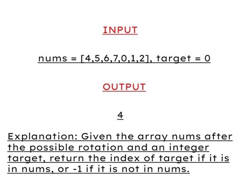 Search in Rotated Sorted Array LeetCode Python 的图像结果