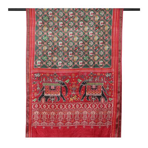 Buy Multi Color Digital Printed Tussar Silk Dupatta 46182-31/2 | FFAB