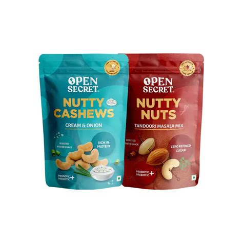 Savoury Cashews and Nutty Nuts (135g x 2) – BuyKaro