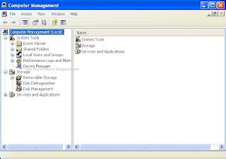 Image result for Windows XP Computer Management