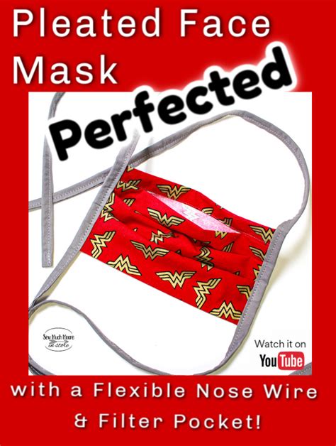 Image result for Easy Pleated Mask Tutorial