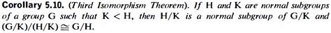 Isomorphism Theorems Examples 的图像结果