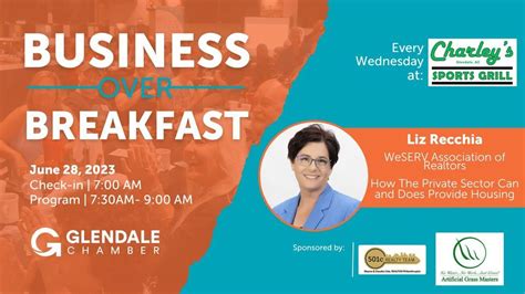 Business Over Breakfast, Charley's Sports Grill, Sun City West, 28 June ...