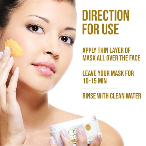 OG BEAUTY Natural Skintivate Gold & Saffron Face Mask 125g