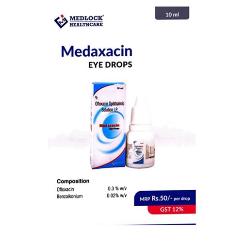 MEDAXACIN Eye Drops MEDLOCK HEALTHCARE