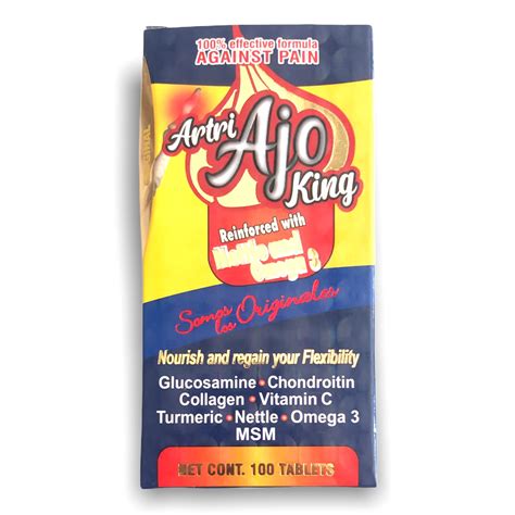 New Improved Formula Artri Ajo King Ortiga And Omega 3 | Desertcart INDIA