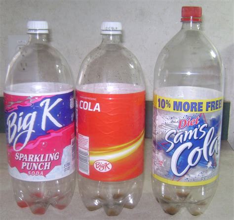 Empty 2 Liter Soda Bottle