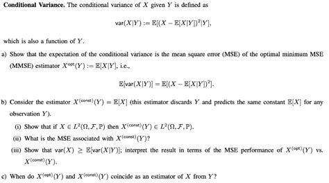 Image result for Conditional Variance