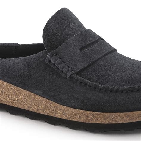 Naples Suede Leather Navy | BIRKENSTOCK