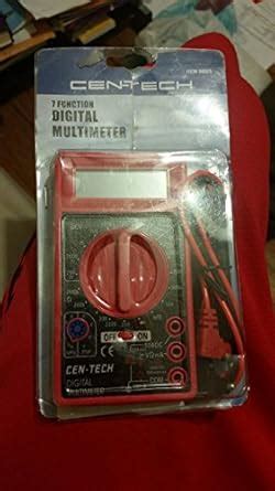 Cen-Tech 7 Function Digital Multimeter 的图像结果