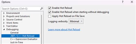 vs Code Hot Reload 的图像结果