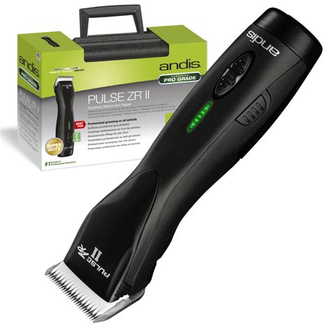 ANDIS PULSE ZR 2 Hundeschermaschineinkl. Scherkopf Size 10, (1,5 mm ...