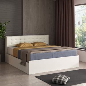 Hometown Engineered Wood Queen Box Bed Price in India - Buy Hometown ...