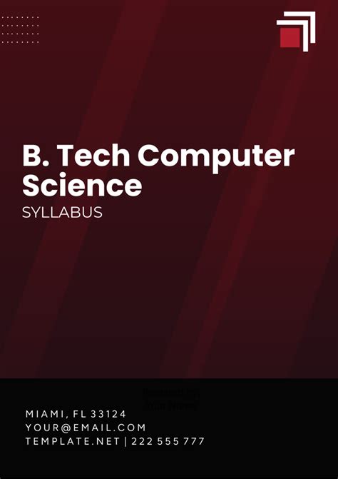 Syllabus for CS B.Tech 的图像结果