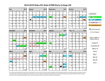 Nc State Academic Calendar - Academiccalendars.net