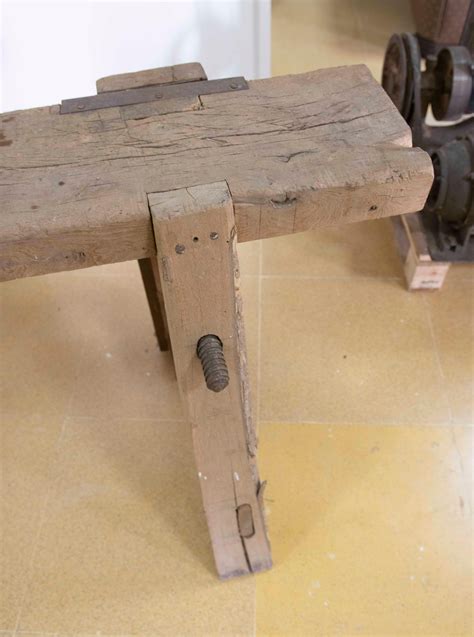 Spanish Solid Wood Carpenter's Workbench For Sale at 1stDibs ...