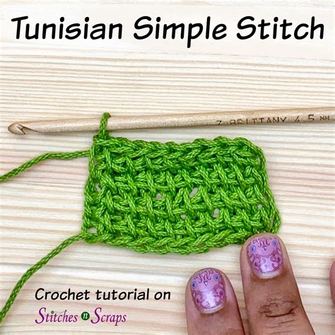 Tutorial Basic Tunisian Crochet 的图像结果