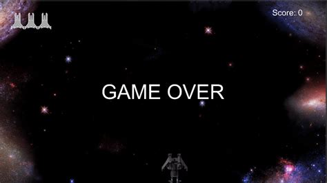 Game Over Screen Unity 的图像结果