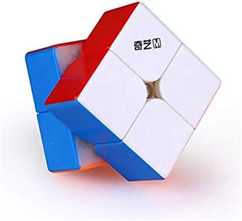 CuberSpeed QiYi MS 2x2 Magnetic stickerless Speed Cube Qiyi Mofangge M ...