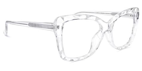 Edna Cateye Clear Frame Glasses | Zeelool Optical