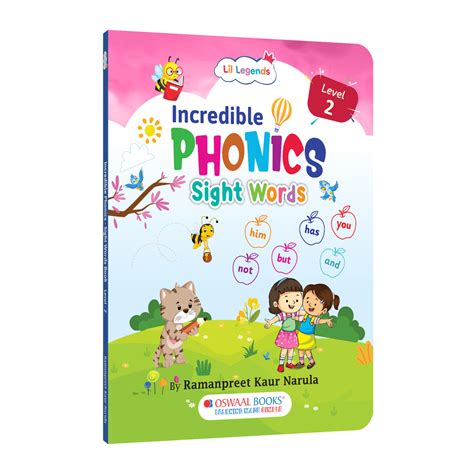 Lil Legends Incredible Phonics Level 2 Sight Words - Buy Now – Oswaal Books
