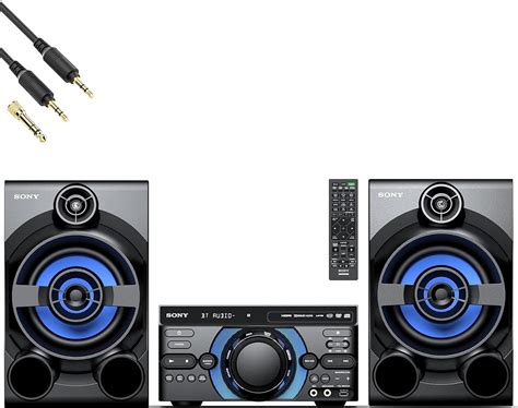 Buy Sony Bluetooth Stereo Shelf System for Home, HiFi Sound System with ...