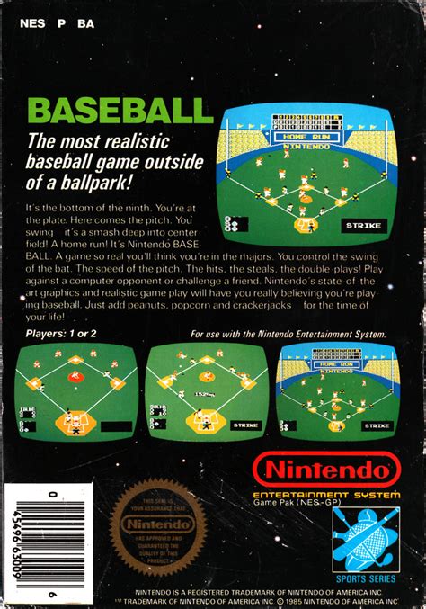 Baseball – Retro Games Trove