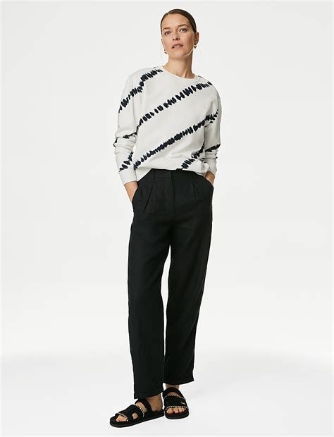 Buy Pure Cotton Printed Sweatshirt at Marks & Spencer