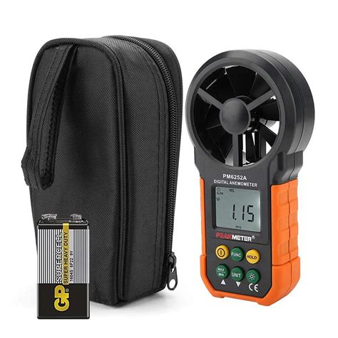 Buy amiciSense PEAKMETER PM6252A Digital Anemometer Handheld LCD ...