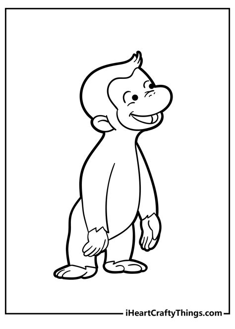 Curious George Coloring Sheets