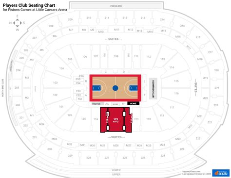 Players Club at Little Caesars Arena - RateYourSeats.com