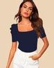Buy Navy Blue Tops for Women by DREAM BEAUTY FASHION Online | Ajio.com