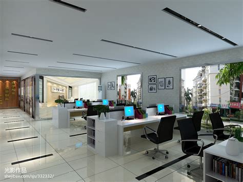 面积600平的现代简约风格办公室装修案例_现代简约 -工程案例-上海匠誉建筑装饰工程有限公司