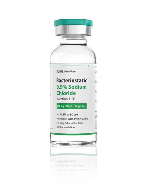 Bacteriostatic Sodium Chloride Injection, USP Med-Plus, 47% OFF