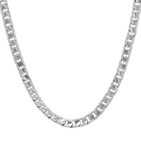 Bold By Priyaasi A Stylish Statement of Silver-Plated Men's Chain
