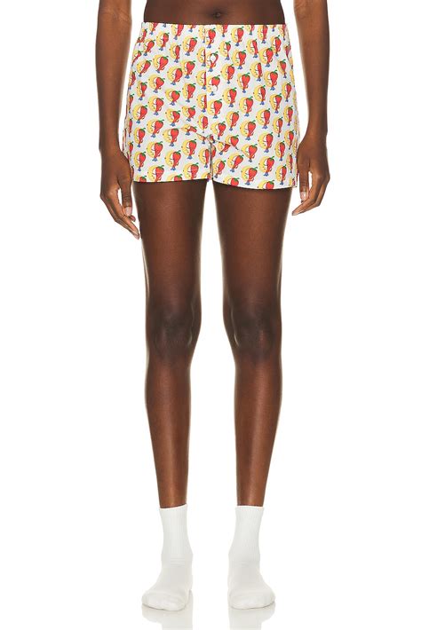 Sky High Farm Workwear Unisex Shana Moon Strawberry Logo Boxers Woven ...