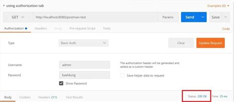 Image result for Postman Basic Authentication