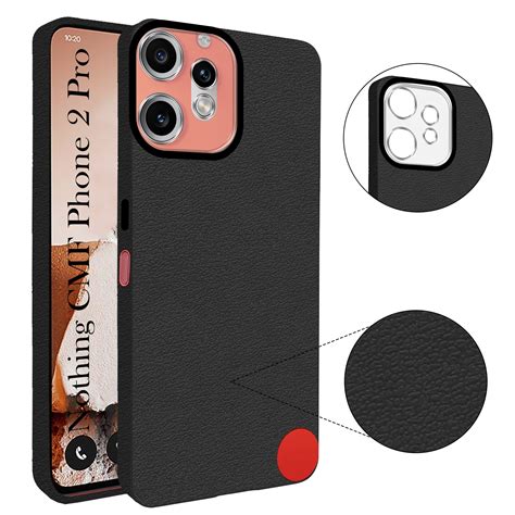 For Nothing CMF Phone 2 Pro Back Cover Case (Glass Like Camera Protect ...
