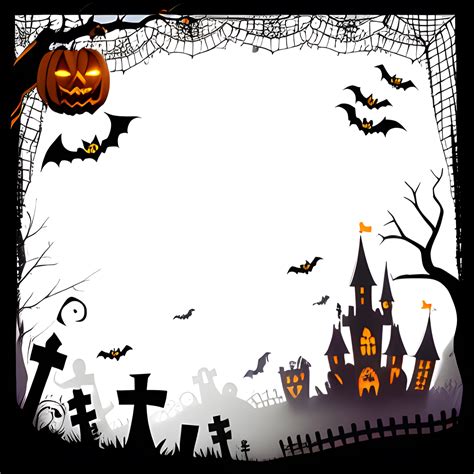 Halloween Border Transparent Background