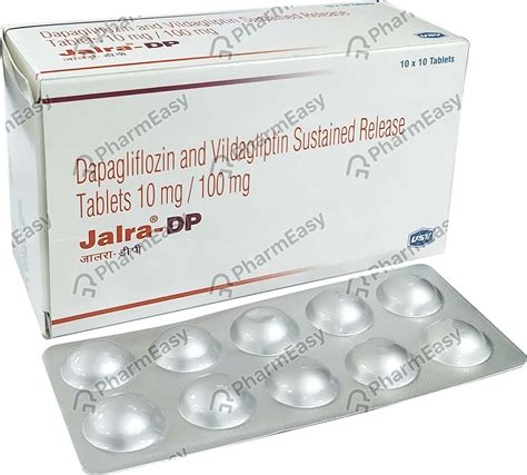 Jalra Dp Strip Of 10 Tablets: Uses, Side Effects, Price & Dosage ...