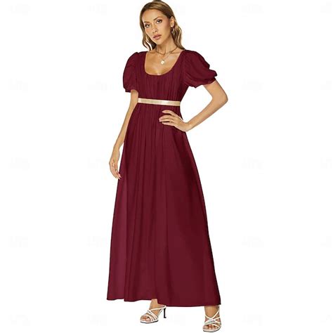 Medieval Renaissance 18th Century Empire Waist Dress Regency Inspired ...