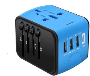 Memore Travel Adapter with USB, All-in-one Universal Worldwide Travel ...